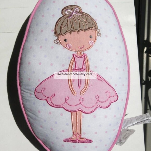 8 Piece Ballerina Ballet Twin Quilt ~ Sham ~ Sheets ~ 3 Throw Pillow ~ NEW - Picture 10 of 10